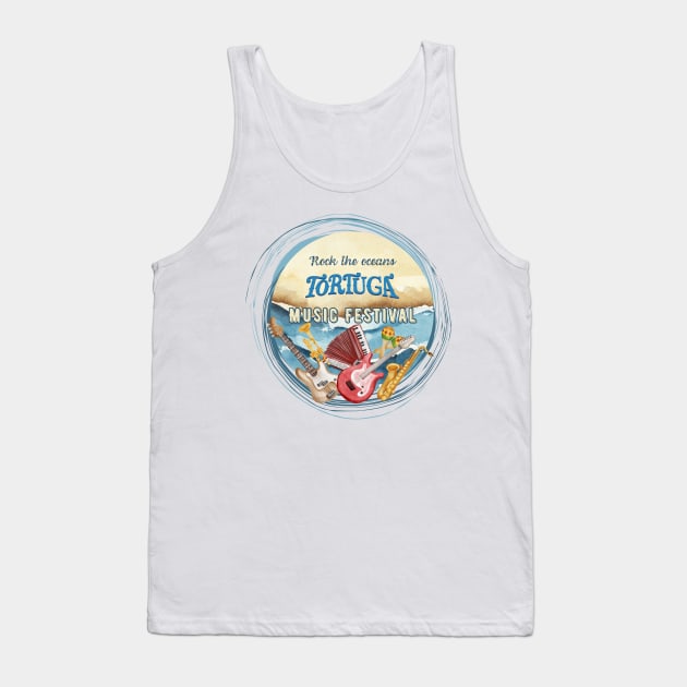 Tortuga music festival Tank Top by smkworld